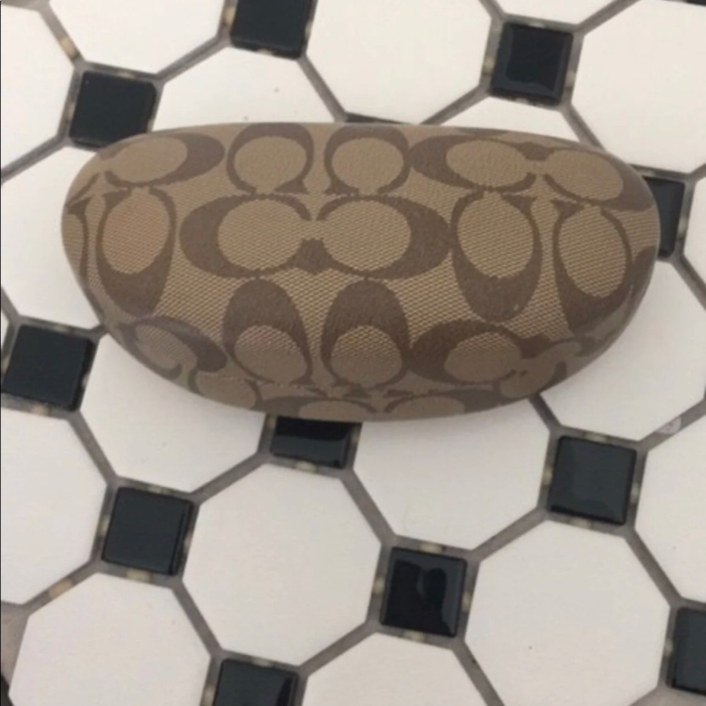 Coach sunglasses case